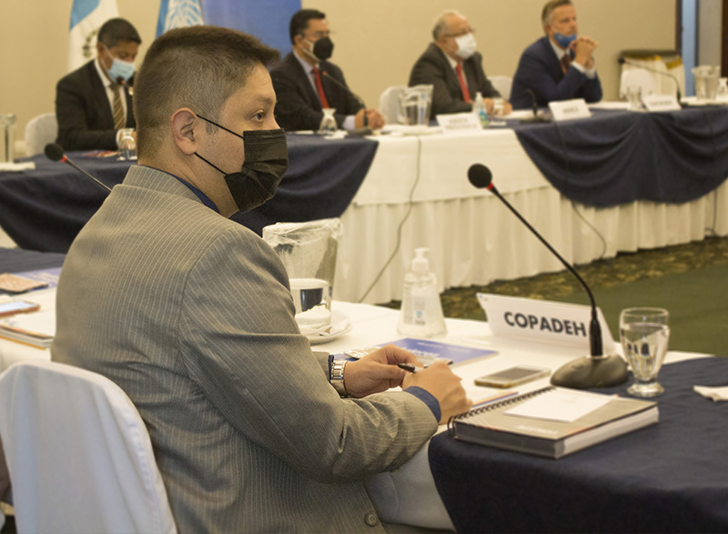 COPADEH participa en reunión convocada por la OACNUDH Guatemala