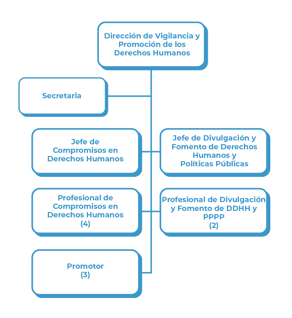 Organigrama puestos funcionales DIDEH-04