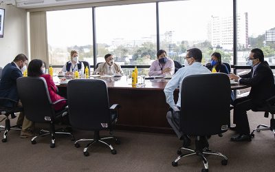 DIDAC atendió reunión por problemática en Laguna Larga y Sierra Lacandón