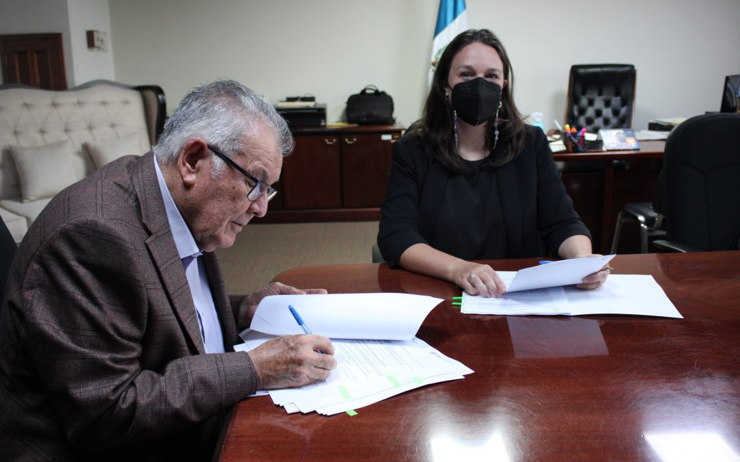 COPADEH firma memorando de entendimiento para el fortalecimiento institucional