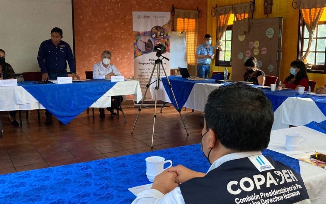 COPADEH de Santa María Nebaj Clausura talleres de capacitación con la CODESAC