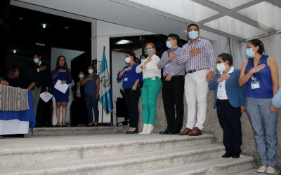 COPADEH conmemora bicentenario de Guatemala con izada de la bandera…