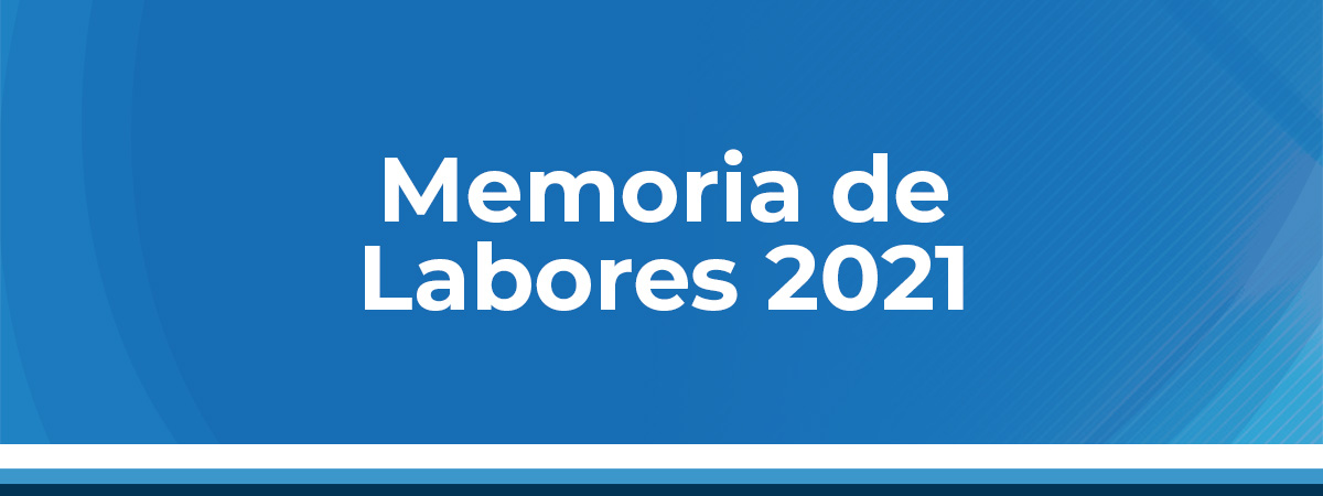 Memoria de Labores 2021