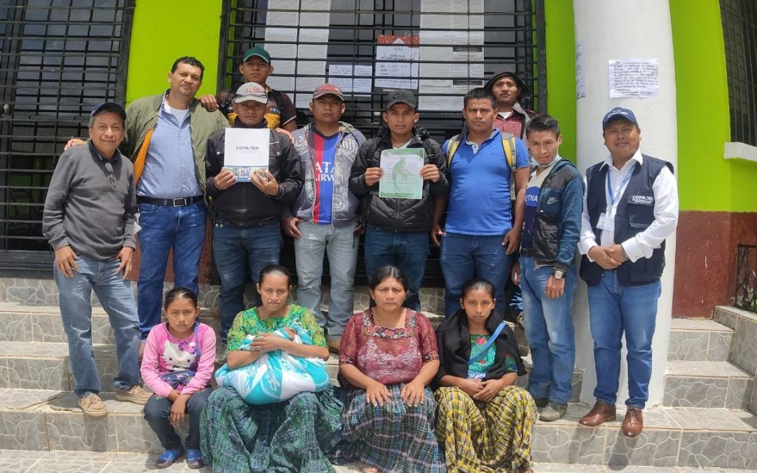 Reconocimiento municipal a comunidad Dos Fuentes como Centro Poblado en Purulhá