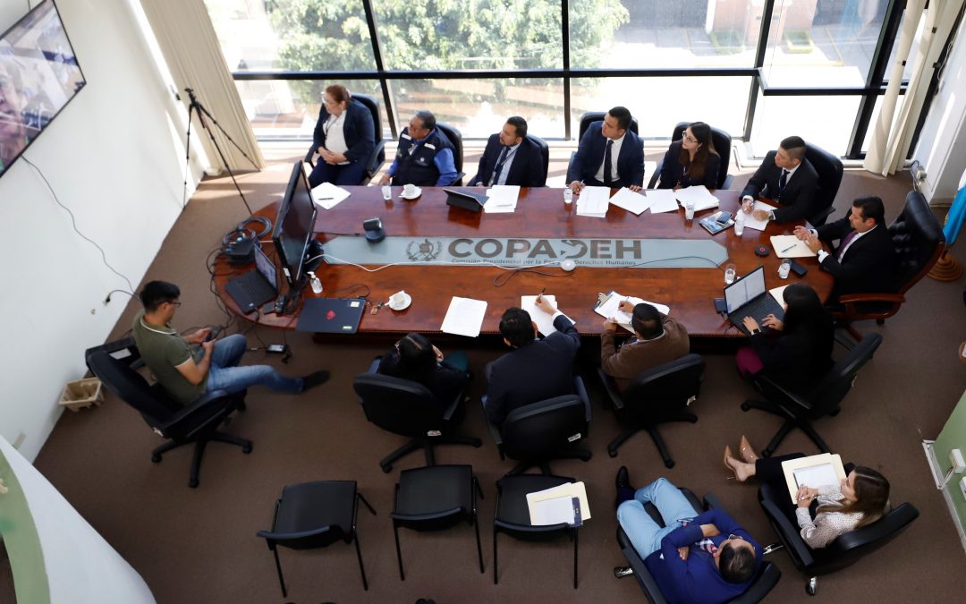 COPADEH participa en una reunión de trabajo enmarcada  en el 156 período ordinario de sesiones de la Comisión Interamericana de Derechos Humanos