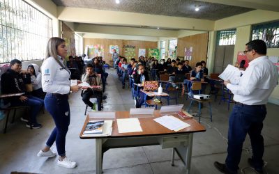 Conversatorios «Liderando por la Paz» a estudiantes en el departamento de El Progreso