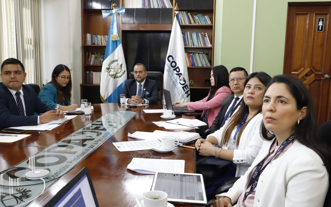 La COPADEH compareció ante la Comisión Interamericana de Derechos Humanos  para abordar informe