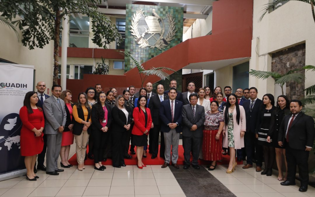 COPADEH participó en la onceava y última sesión ordinaria de la Comisión Guatemalteca de Derecho Internacional Humanitario