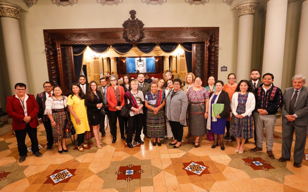 Premios Nobel de la Paz y COPADEH, unidos por los derechos humanos