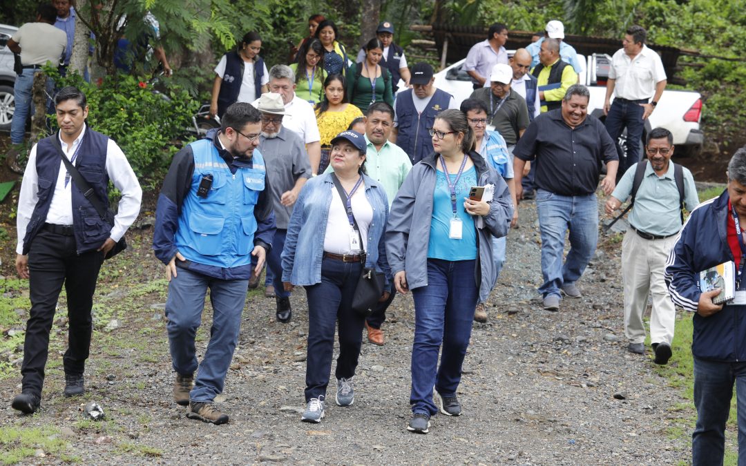 COPADEH gestiona acciones para atender derechos de familias desalojadas