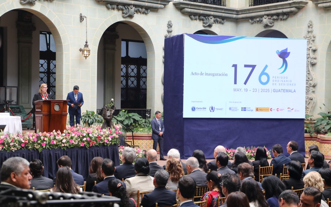 176 Período Ordinario de Sesiones de la Corte Interamericana de Derechos Humanos celebrado en Guatemala