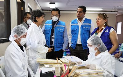 La COPADEH verifica avances del Modelo de Gestión Documental para el Acceso y Preservación del Archivo del Extinto Programa Nacional de Resarcimiento