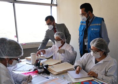 Autoridades de la COPADEH visitan el Archivo del PNR