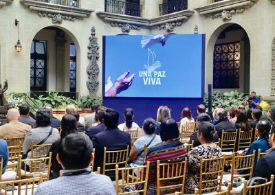 Lanzamiento UNA PAZ VIVA