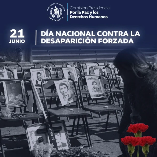 Día Nacional contra la Desaparición Forzada.